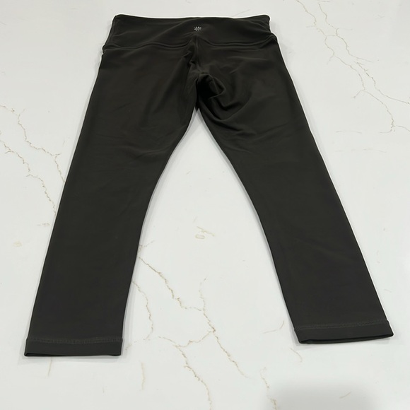 NWOT Athleta Crop Leggings | Dark Olive | XS - Picture 2 of 7